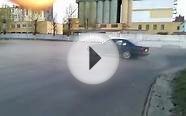 BMW 525 TDS на автомате жжет резину. бмв е34 крутит бублики