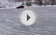 Экстремальное вождение авто по льду. Автоинструктор БЦВВМ