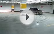 Ваз 2107 дрифт в подземном гараже. Очень аккуратно